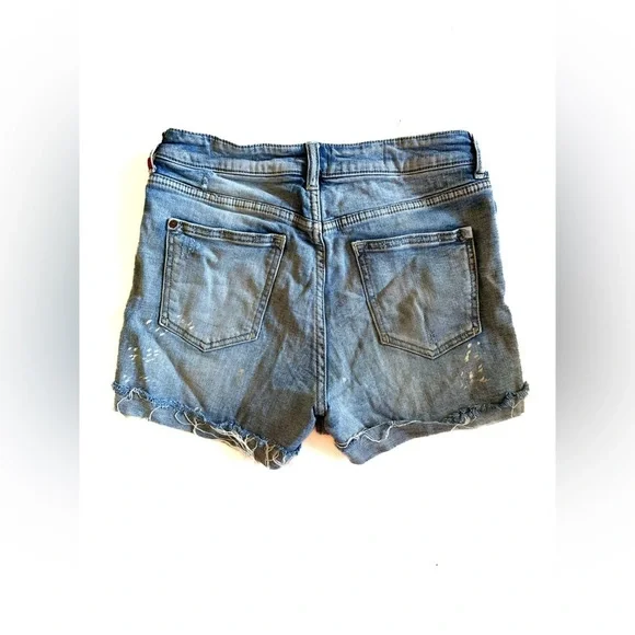 Anthropologie Pilcro Jean Shorts Distressed Cut-Off Style - Picture 2 of 8